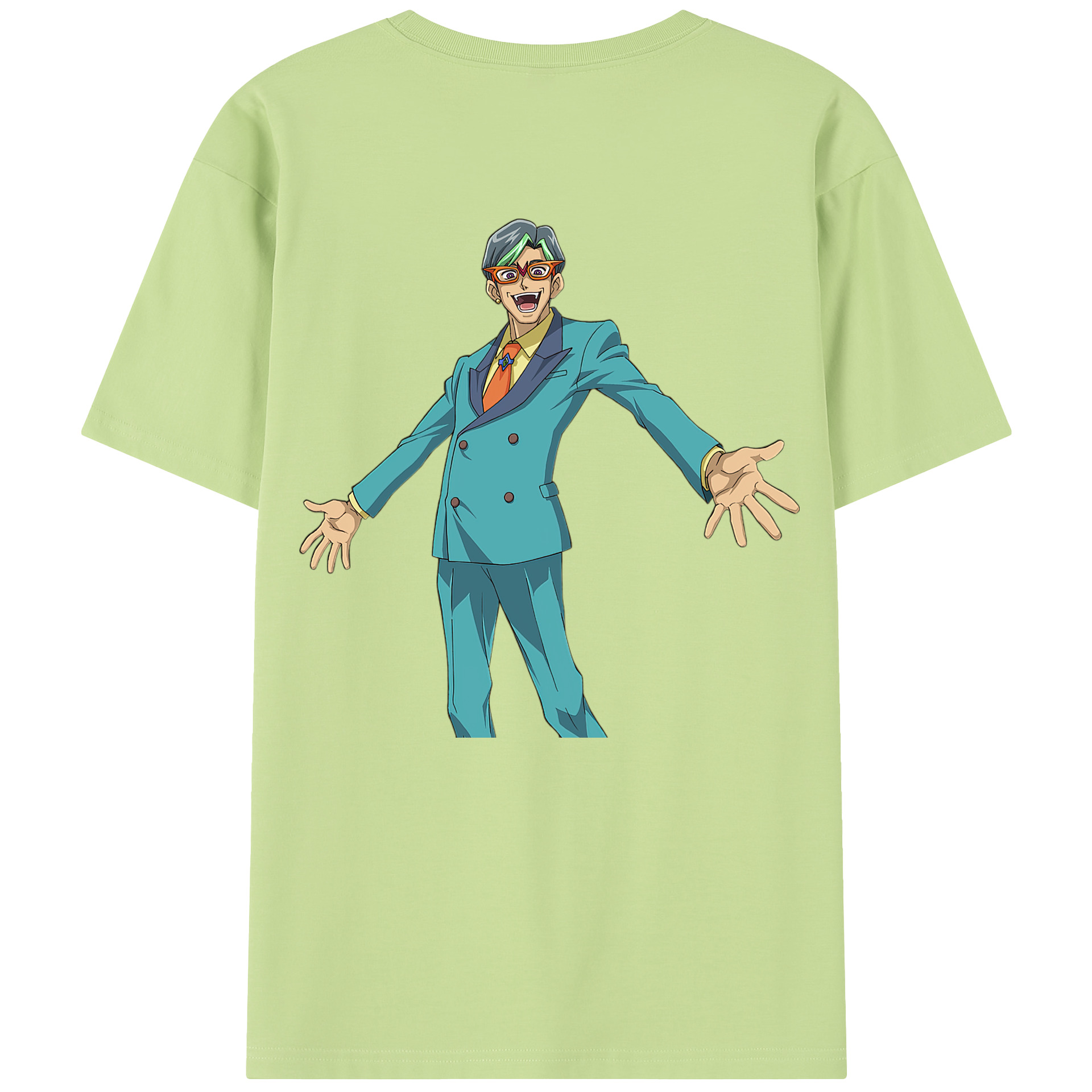 （画像用） 遊☆戯☆王 Yu-Gi-Oh! 綿100％半袖Tシャツ（背面プリント）
